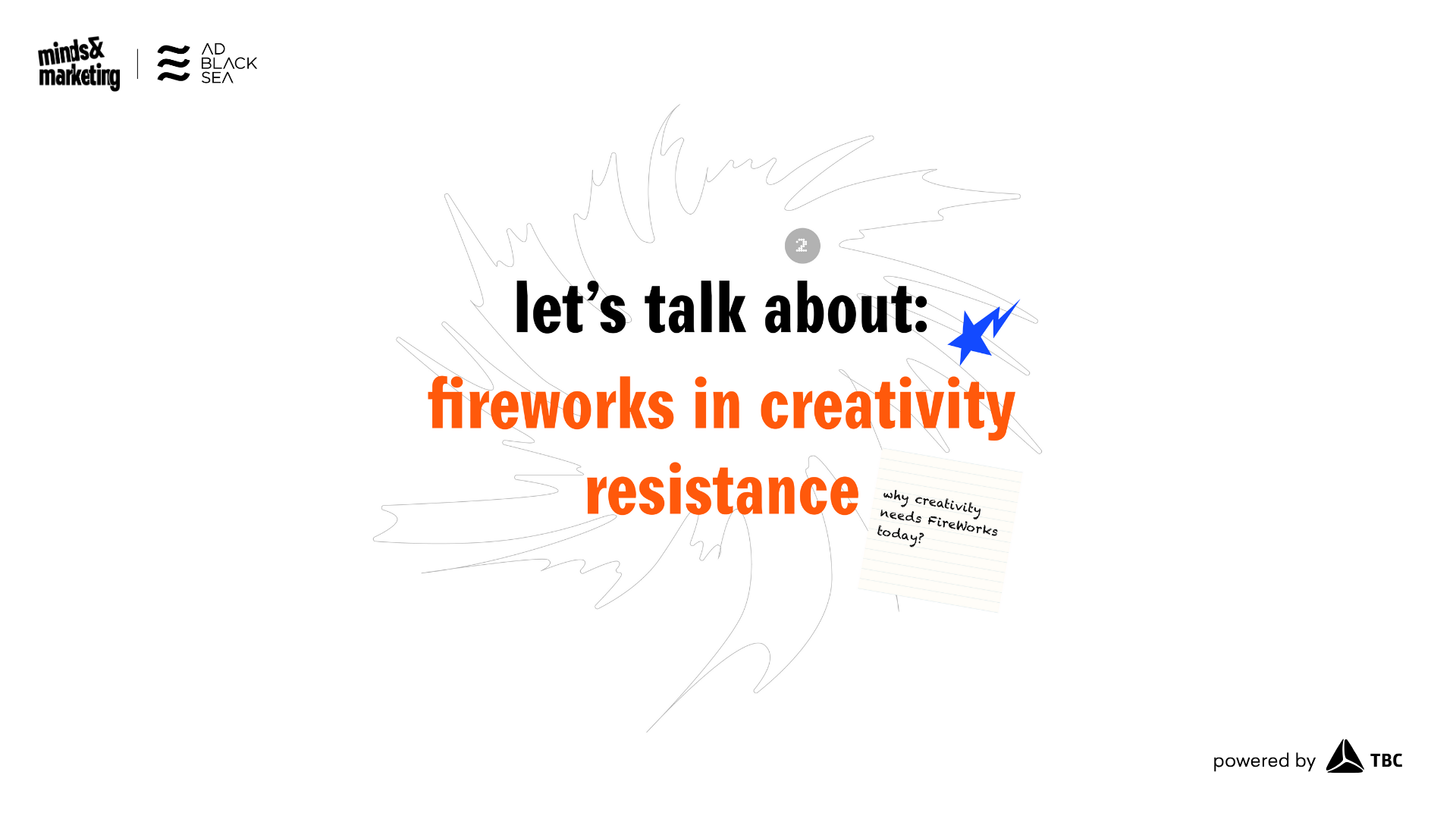 fireworks in creative resistance